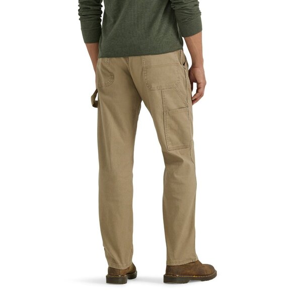 Wrangler Men's Carpenter Jean with Flex,Size 42x30, Relaxed Fit, Hammer Loop - Picture 5 of 5